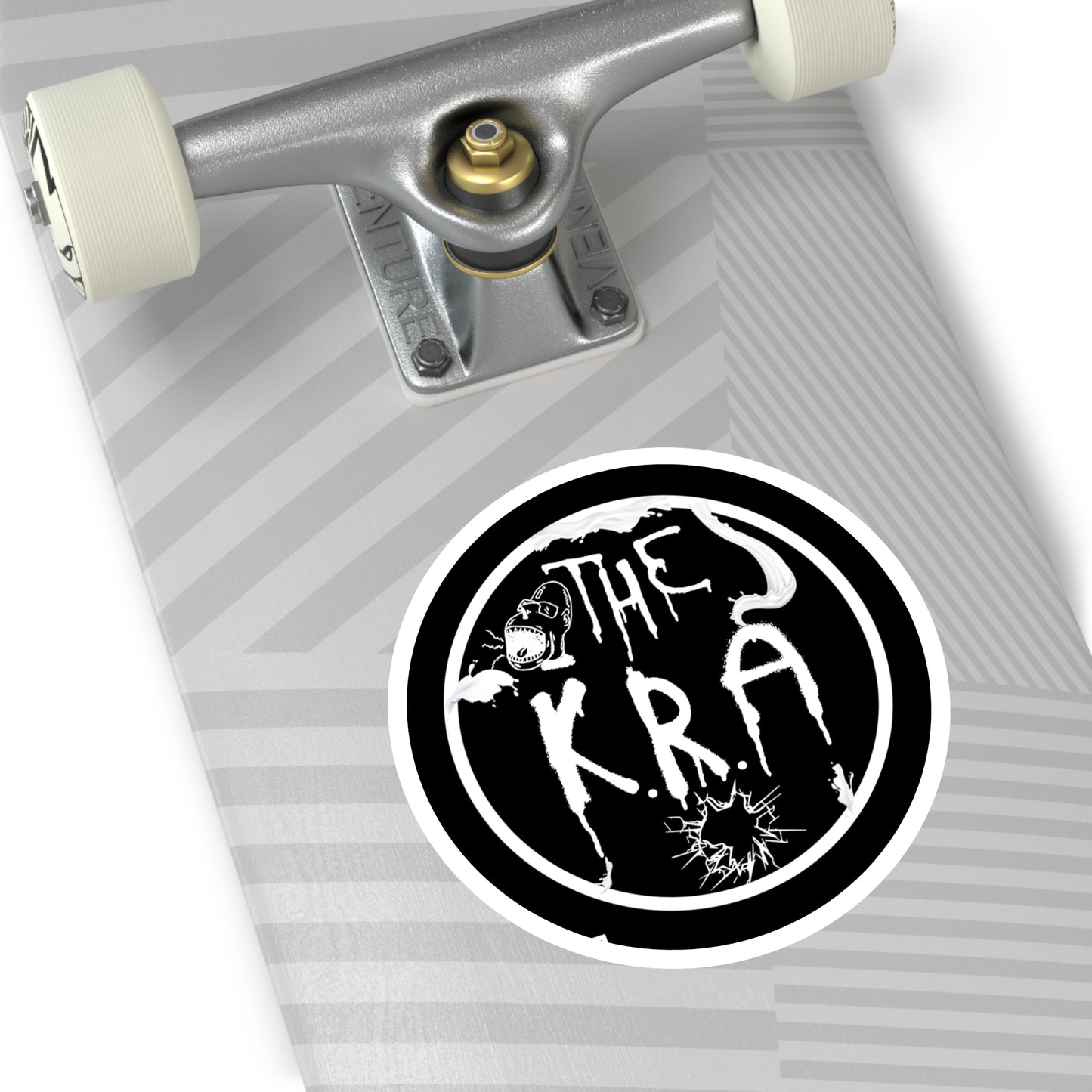 The K.R.A Round Stickers, Indoor\Outdoor
