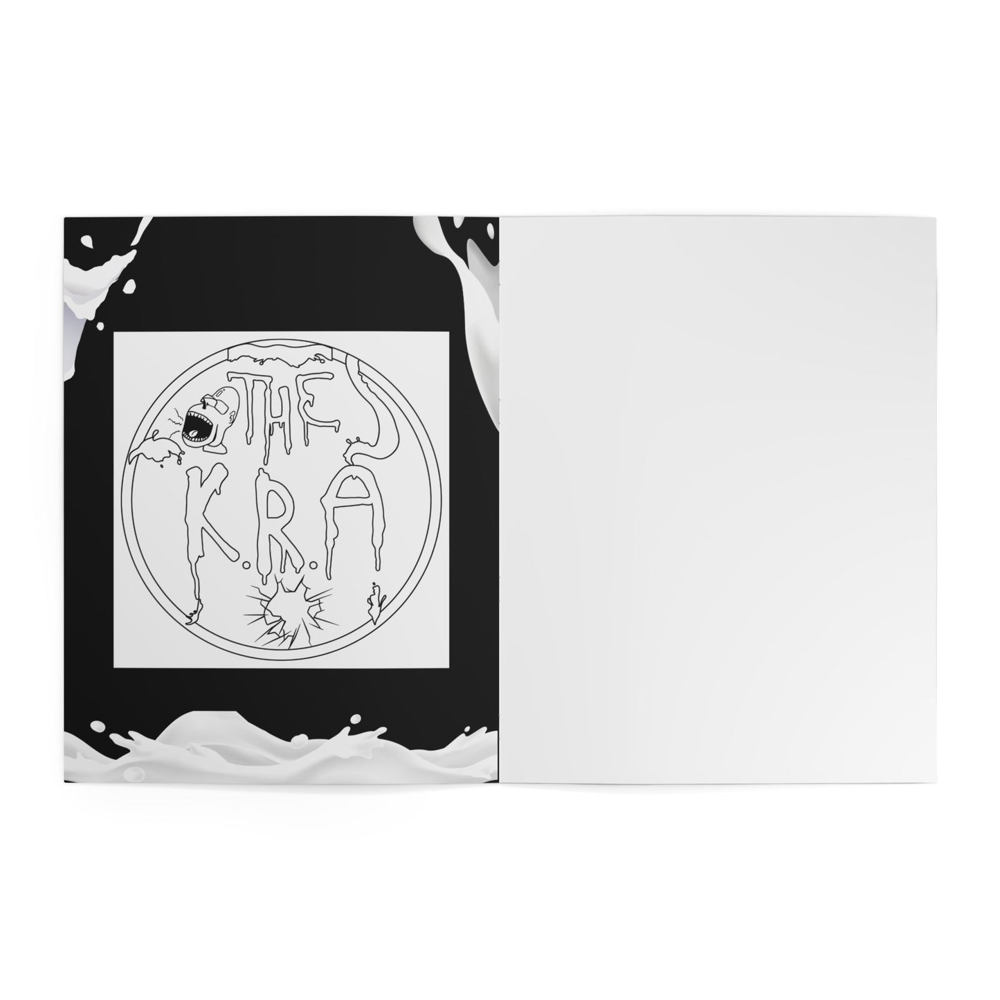 The KRA Coloring Booklet — Black & White Adult Coloring Book