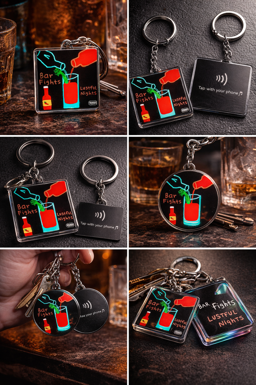 The K.R.A ETRNL NFC Keychain Album