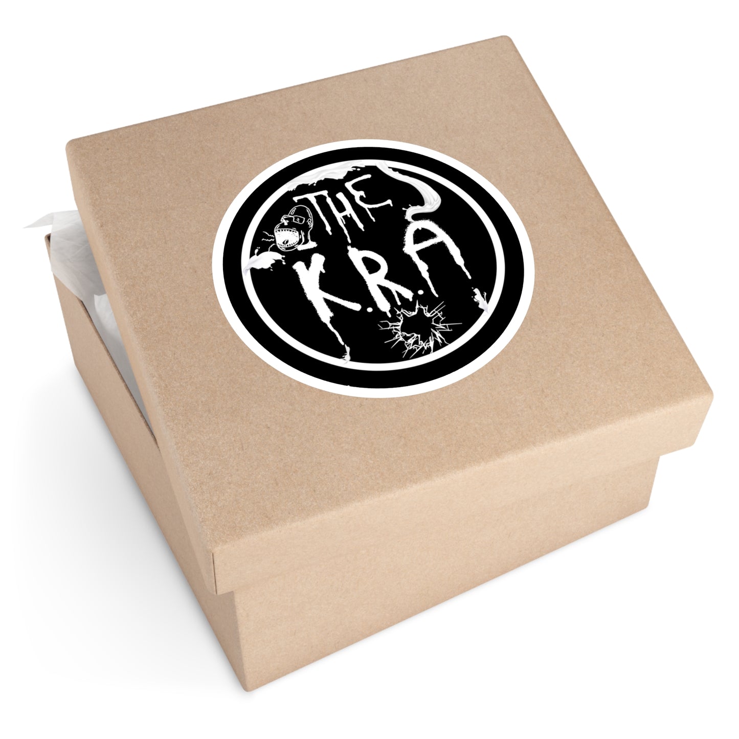 The K.R.A Round Stickers, Indoor\Outdoor