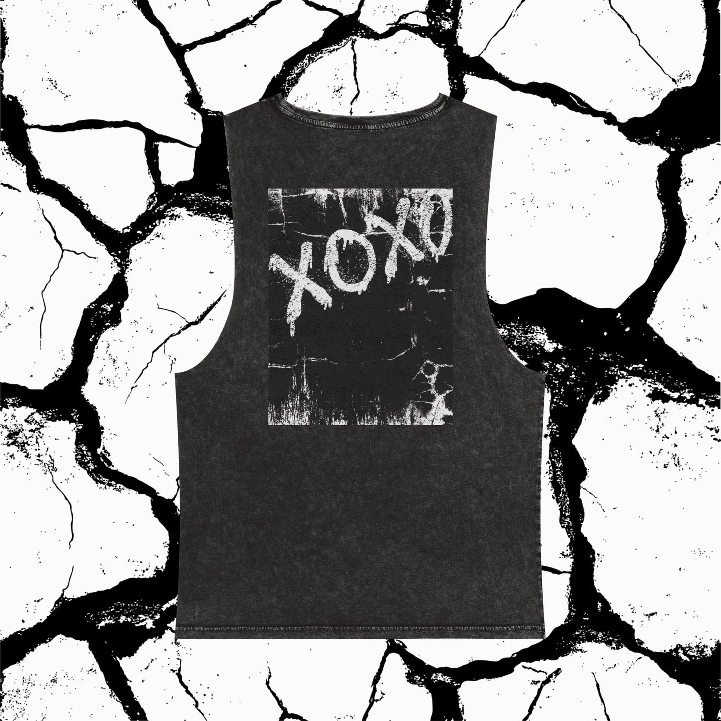 XOXO Grunge Stonewash Tank Top