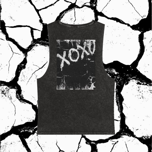 XOXO Grunge Stonewash Tank Top