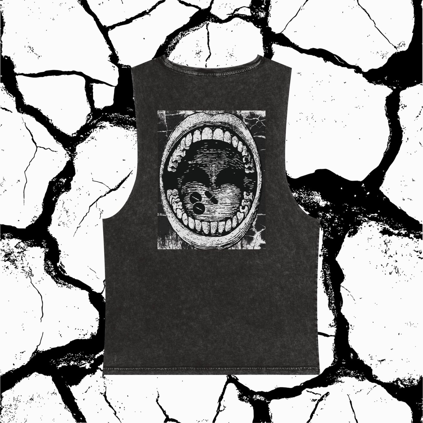 Stonewash Tank Top — X-2-C Graphic