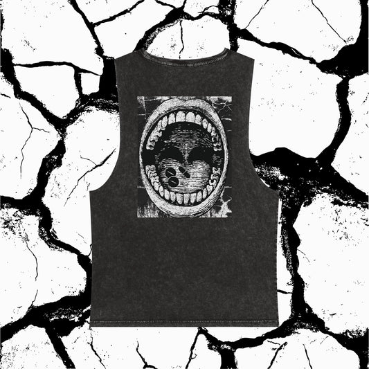 Stonewash Tank Top — X-2-C Graphic