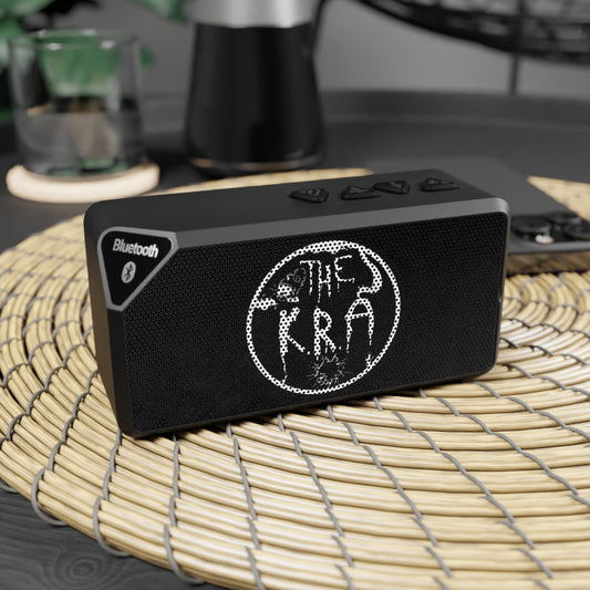 Bluetooth Speaker with 'The KRA' Grunge Logo — Portable Wireless Audio