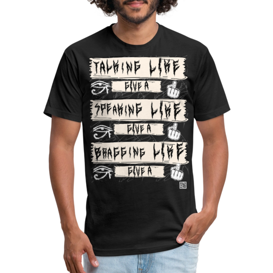 Give A  F (T-Shirt) by The K.R.A - black