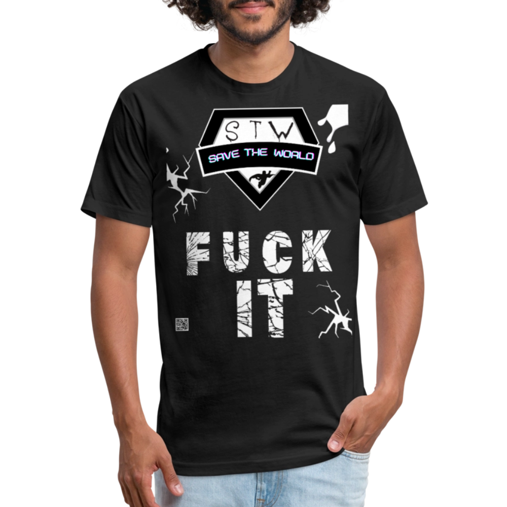 Save The World (T-Shirt) by The K.R.A - black