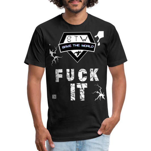 Save The World (T-Shirt) by The K.R.A - black