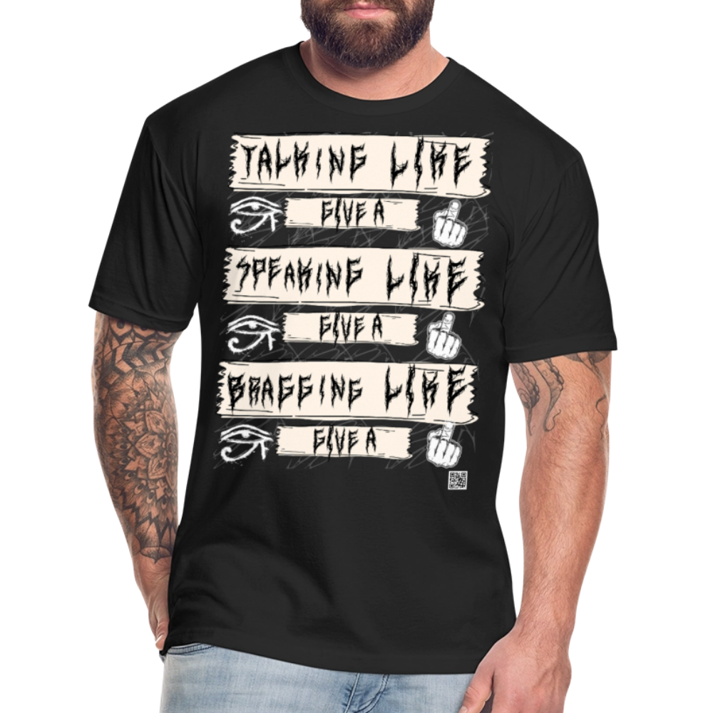 Give A  F (T-Shirt) by The K.R.A - black