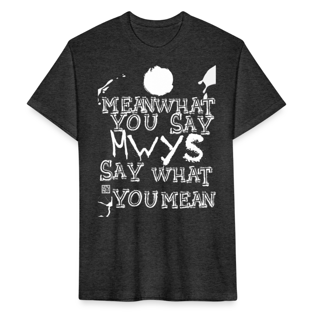 MWYS (T-Shirt) by The K.R.A - heather black