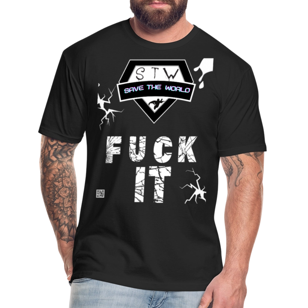 Save The World (T-Shirt) by The K.R.A - black