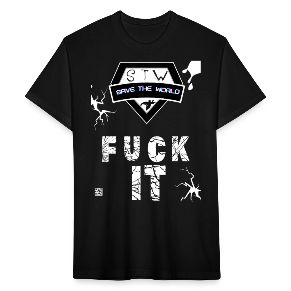 Save The World (T-Shirt) by The K.R.A - black