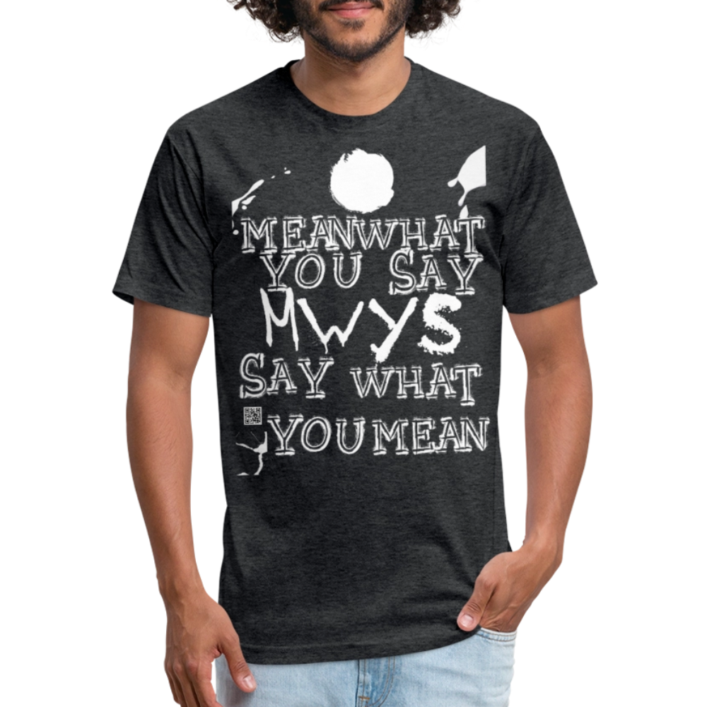 MWYS (T-Shirt) by The K.R.A - heather black