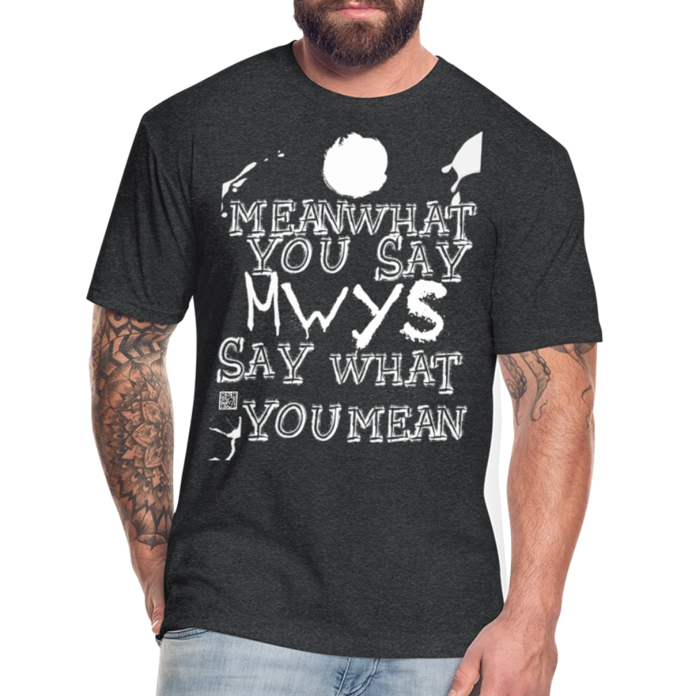 MWYS (T-Shirt) by The K.R.A - heather black