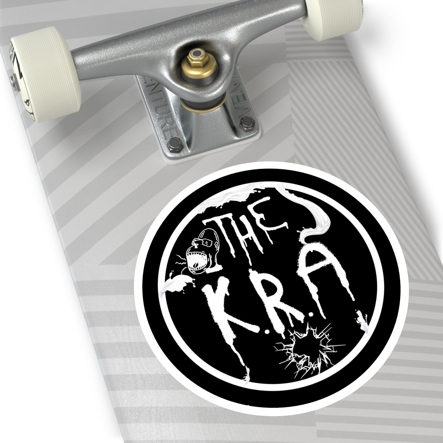 The K.R.A Round Stickers, Indoor\Outdoor
