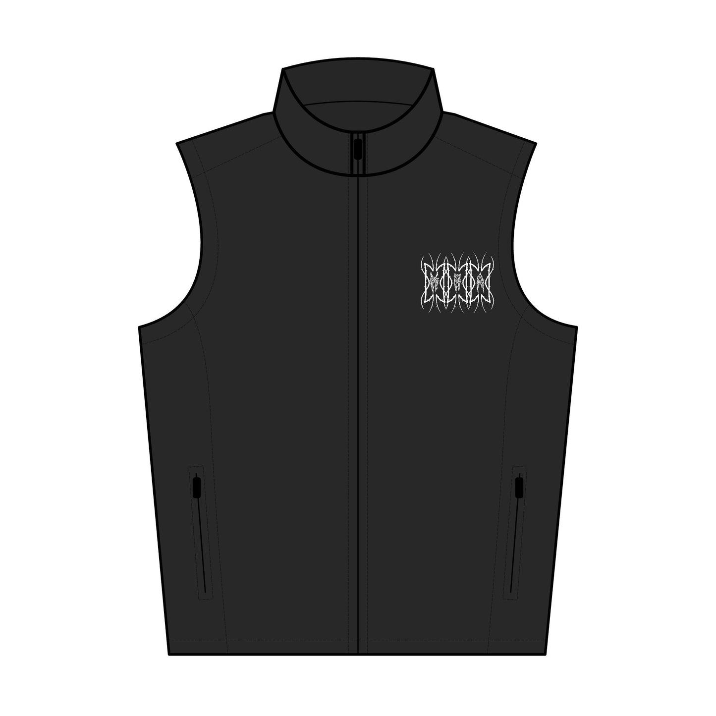 Alliance Embroidered Men's Soft Shell Vest — Classic Logo Chest Patch