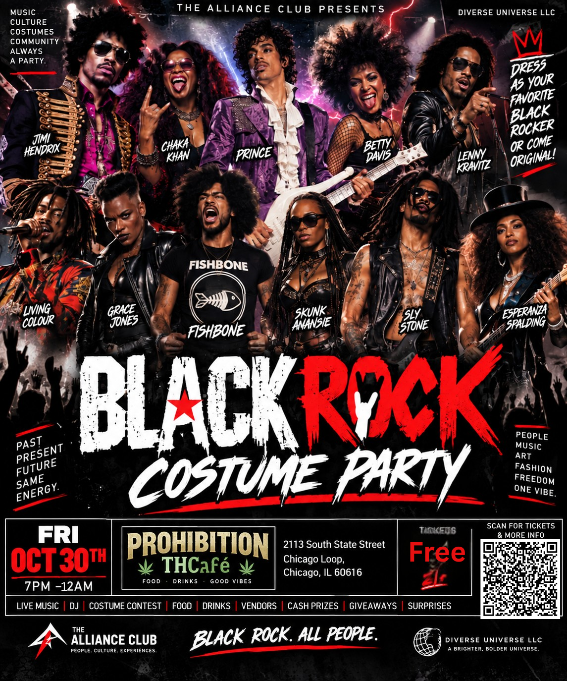 Black Rock Costume Party