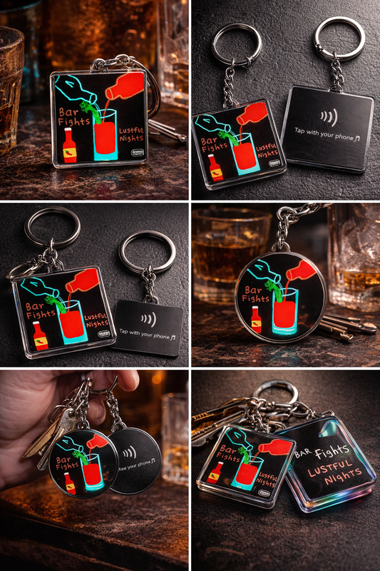 The K.R.A ETRNL NFC Keychain Album