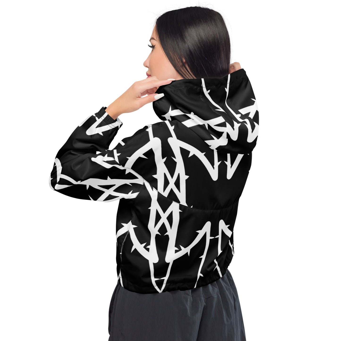 MOMM Women’s cropped windbreaker